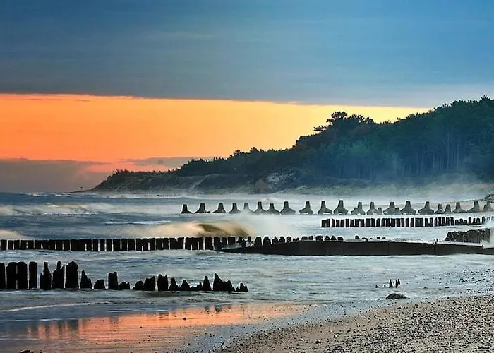 Vakantiehuis In With A Terrace Jarosławiec